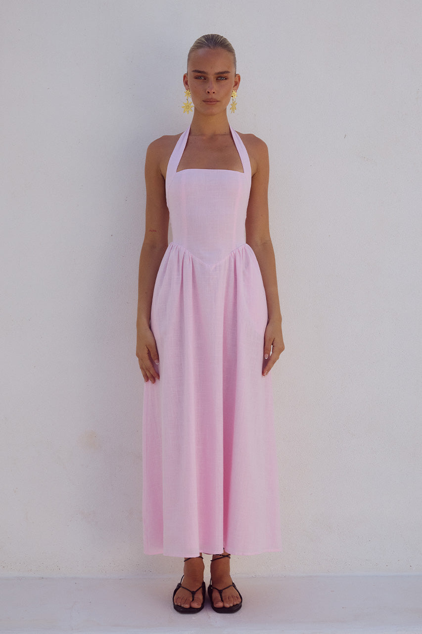 Locklea Midi Dress - Pink
